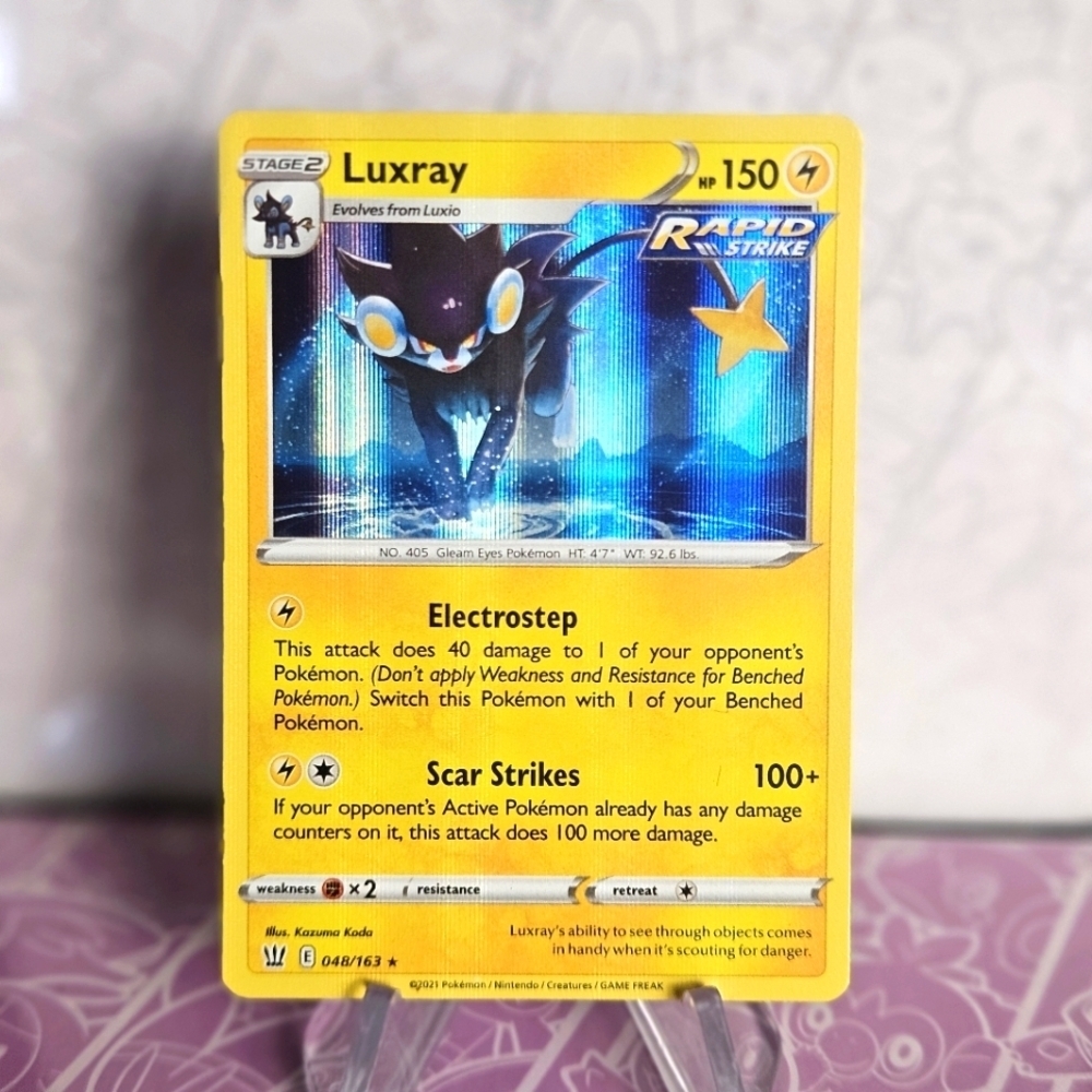 Luxray 048/163 Pokémon TCG Holo Rare